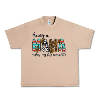 Burro being mama makes my life complate Urban Heavy Tee - CowhideDigitalArt