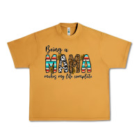 Peanut Butter being mama makes my life complate Urban Heavy Tee - CowhideDigitalArt