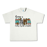 Pistachio being mama makes my life complate Urban Heavy Tee - CowhideDigitalArt
