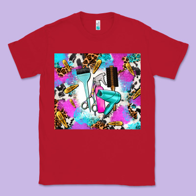Hair Stylist Classic Tee Designed By Adodesignshop