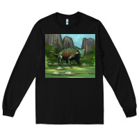 Black ankylosaurus tumbler Long Sleeve Tee - Artiststas