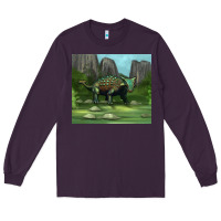 Plum ankylosaurus tumbler Long Sleeve Tee - Artiststas