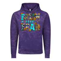 Cloud Purple faith over fear Vintage Hoodie - Zillion Design Studio