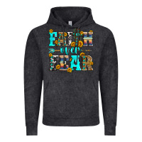 Vintage Black faith over fear Vintage Hoodie - Zillion Design Studio