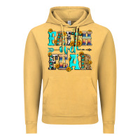 Vintage Mustard faith over fear Vintage Hoodie - Zillion Design Studio