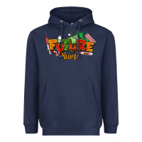 Navy future nurse juneteenth Heavyweight Hoodie - NancyCooperArtShop
