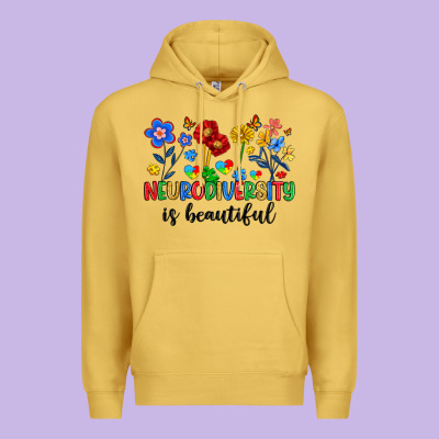 Neurodiversity Is Beautiful Premium Hoodie Designed By Artiststas