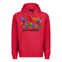 Cardinal neurodiversity is beautiful Premium Hoodie - Artiststas