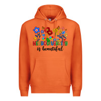 Carrot neurodiversity is beautiful Premium Hoodie - Artiststas
