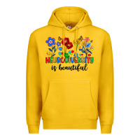 Lemon neurodiversity is beautiful Premium Hoodie - Artiststas