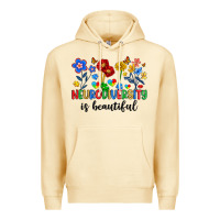 Pina Colada neurodiversity is beautiful Premium Hoodie - Artiststas