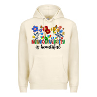 Tofu neurodiversity is beautiful Premium Hoodie - Artiststas
