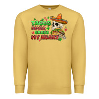 Antique Gold baby its cold outside skeleton Premium Sweatshirt - MaliasSmallBusiness