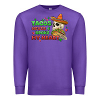 Purple baby its cold outside skeleton Premium Sweatshirt - MaliasSmallBusiness