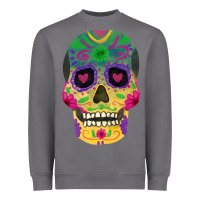 Storm sugar skull Heavyweight Sweatshirt - FaDigitalArtStudio