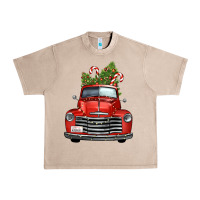 French Oak christmas trees truck Urban Heavy Tee - FaDigitalArtStudio