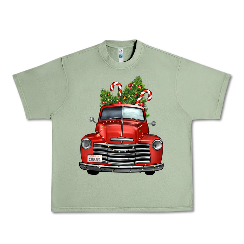 Christmas Trees Truck Urban Heavy Tee by FaDigitalArtStudio | Teevron