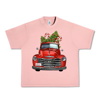 Salmon christmas trees truck Urban Heavy Tee - FaDigitalArtStudio