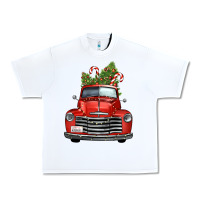 White christmas trees truck Urban Heavy Tee - FaDigitalArtStudio