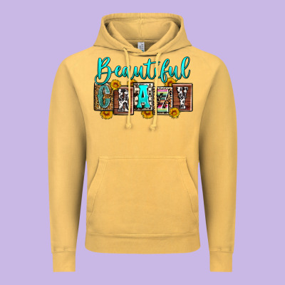 Beautiful Crazy Vintage Hoodie Designed By Zillion Design Studio