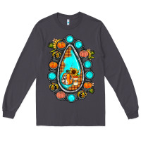Smoke gemstone pumpkin fall Long Sleeve Tee - JahusDesignShop