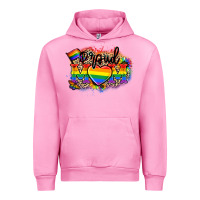 Fuchsia Pink Proud Mom leopard Urban Hoodie - NancyCooperArtShop