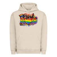 Pigment French Oak Proud Mom leopard Urban Hoodie - NancyCooperArtShop