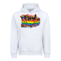 White Proud Mom leopard Urban Hoodie - NancyCooperArtShop