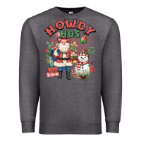 Charcoal Heather howdy hos Premium Sweatshirt - MaliasSmallBusiness