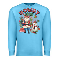 Ocean Blue howdy hos Premium Sweatshirt - MaliasSmallBusiness