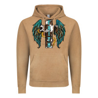 Vintage Camel western wings cross Vintage Hoodie - RanaPortraitStore