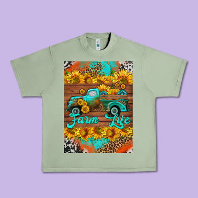 Farm Life And Truck Air Freshener Urban Heavy Tee Designed By Hra Design Shop