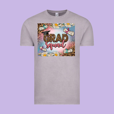 Grad Squad Vintage Tee Designed By Adodesignshop