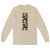 Mushroom dinosaur ankylosaurus pen wrap Long Sleeve Tee - Artiststas