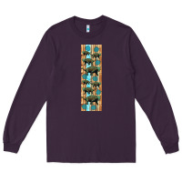 Plum dinosaur ankylosaurus pen wrap Long Sleeve Tee - Artiststas
