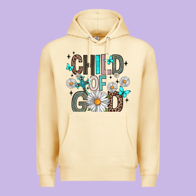 Child Of God Premium Hoodie Designed By Artiststas