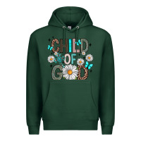 Sports Green child of god Premium Hoodie - Artiststas