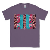 Lavender valentines day leopard rose glitter brush stoke Classic Tee - JahusDesignShop