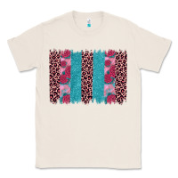 Natural valentines day leopard rose glitter brush stoke Classic Tee - JahusDesignShop