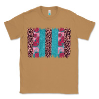 Toasted Coconut valentines day leopard rose glitter brush stoke Classic Tee - JahusDesignShop
