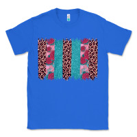 True Royal valentines day leopard rose glitter brush stoke Classic Tee - JahusDesignShop