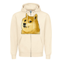 Sandshell doge coin shiba dog Zipper Hoodie - Jasminsmagicworld