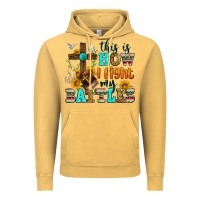 Vintage Mustard this is how i fight my battles Vintage Hoodie - Zillion Design Studio