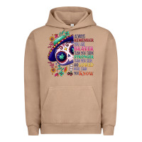 Pigment Burro You are braver than you think sugar skull Urban Hoodie - NancyCooperArtShop