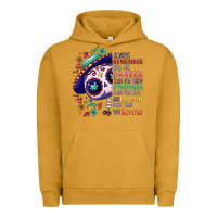 Pigment Peanut Butter You are braver than you think sugar skull Urban Hoodie - NancyCooperArtShop