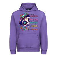 Tulip You are braver than you think sugar skull Urban Hoodie - NancyCooperArtShop