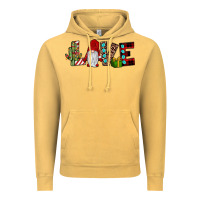 Vintage Mustard love gnome Vintage Hoodie - JahusDesignShop