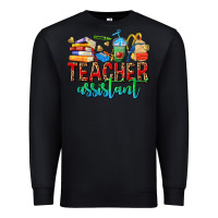Black teacher assistant Premium Sweatshirt - NancyCooperArtShop