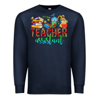 Navy teacher assistant Premium Sweatshirt - NancyCooperArtShop