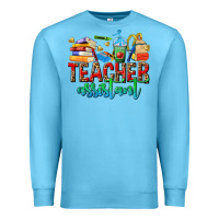 Ocean Blue teacher assistant Premium Sweatshirt - NancyCooperArtShop